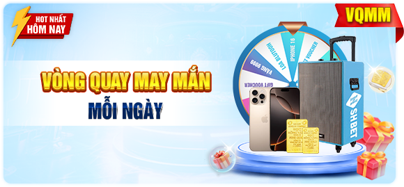 Vòng Quay May Mắn: Cơ Hội Nhận Quà Lớn Mỗi Ngày!